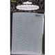 Embossing Folder Chevron Background 4.25 X 5.75 Inches
