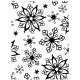 Embossing Folder Snowflake 4.25 X 5.75 Inches