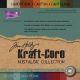 Kraft Core Nostalgic Collection 6 X 6 Inches Textured Cardstock