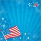 Scrapbook Paper 3D Americana 12 X 12 Inches