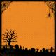 Scrapbook Paper 3D Halloween Spider 12 X 12 Inches