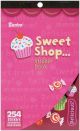 Sticker Book Sweet shop 9.5 X 6 Inches