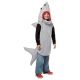 Boys Sand Shark One Piece Halloween Costume Medium 7 10
