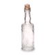 Darice Glass Bottle Round Clear 5 inches 1 Pack of 6 Pieces