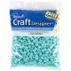 Pony Beads Opaque Turquoise 6mm X 9mm