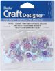 Cupped Sequins Crystal Iridescent 10mm