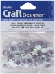 Cupped Sequins Crystal Iridescent 8mm?