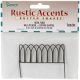 Timeless Miniatures Metal Rustic Fence with Pick