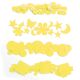 Dream Sequins Sequin Pack Cream Yellow