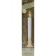 Electric Welcome Candle Lamp with Automatic Sensor Brass Plated 7 Inches