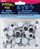 Paste On Wiggle Eyes Assorted Sizes 5 mm To 15 mm Black Black