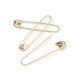 Coiless Safety Pins Gold 0.75 Inches