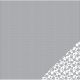 Basics Double Sided Cardstock 12 X12 Gray Tiny Dot