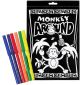 Color In Velvet Poster 6 X 9 Inches Monkey Around