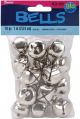 Jingle Bells Silver 1 Inch