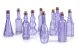 Darice Glass Bottles Purple 5 Inch 1 Pack of 70 Piece 7sets 10 Assorted Style 