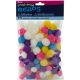 Pom Pom Beads Assorted Bright Colors