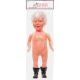 Mrs. Claus Music Box Doll Plastic 13 Inches 10.92