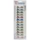 Elizabeth Ward Bead Storage Tiny Containers 0.75 X2 X1.125 Inches