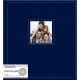5 Up Faux Leather Photo Album 12X13 Navy