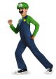 Super Mario Brothers Luigi Classic Boys Costume Medium 7 8