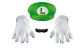 disguise pfa MenS Nintendo Super Mario Bros Luigi Adult Costume Accessory Kit