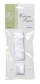 Satin Covered Wrist Kaber Clip 1Piece Pearl
