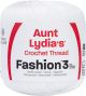 Spinrite Aunt Lydias Fashion Crochet Thread Size 3 White 1 Pack of 2 Piece