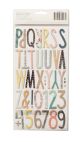 Wonder Thickers Alpha Stickers 5.5 X 11