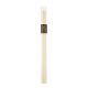 Flameless Candle Unscented WaxDipped Classic Taper Ivory 15 Inches