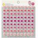 Wilton Icing Decorations Micro Mini Hearts Dot Matrix 81 Per Pkg 1 Pack of 81 Piece