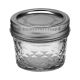 Darice Jelly Jar with Lid Wide Mouth  4 oz