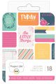 Project Life 3 X 4 Themed Cards Inked Rose