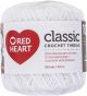 Red Heart Classic Crochet Thread Size 10 White