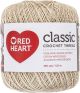 Red Heart Classic Crochet Thread Size 10 Natural