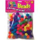 Pom Pom Beads 0.5Inch And 1Inch Assorted