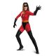 Womens Mrs. Incredible Bodysuit Costume Red Large