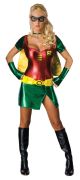 Secret Wishes Batman Sexy Robin Costume Green Large 10