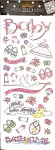 Me And My Big Ideas Stickers Little Baby Girl