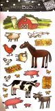 Me And My Big Ideas Stickers Barnyard Animals
