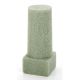 Vase Insert For Silk Flowers Green 3.5 X 3.5 X 8 Inches