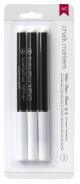 White Chalk Marker Set 3 Pc Black