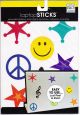 Me And My Big Ideas Laptop Removable Stickers Smily Face And Stars