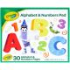 Crayola Alphabet and Numbers Pad 10inchX8inch 30 Sheets 1 pack of 30 sheets