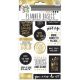 Me And My Big Ideas Create 365 The Happy Planner Stickers Black And White And Gold