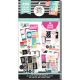 Me and My Big Ideas Create 365 Collection Planner Stickers Value Pack Color Story with Foil Accents