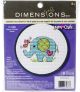Learn A Craft Elephant Counted Cross Stitch Kit 3 Inch 11 Count