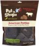 Pet n Shape Natural American Patties Beef Lung Dog Treats 1 lb