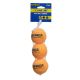 Petsport USA Tuff Ball Squeak Dog Toy Medium 3 Pack 2.5 inch Diameter Ball