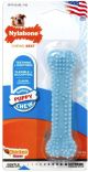 Nylabone Puppy Chew Dental Bone Chew Toy Blue 3.75 inch Chew For Puppies up to 15 lbs